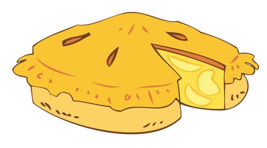 苹果奶奶奶奶的苹果馅饼.照片