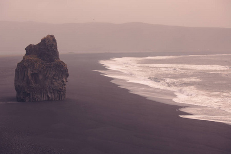 黑沙滩 Dyrholaey 冰岛