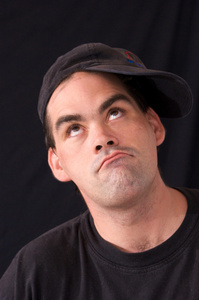 戴帽子的傻瓜照片