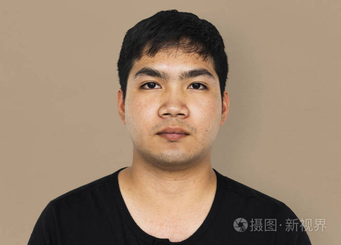 成人亚洲种族的人脸