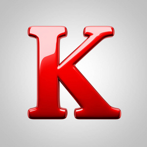 红色字母大写k图片