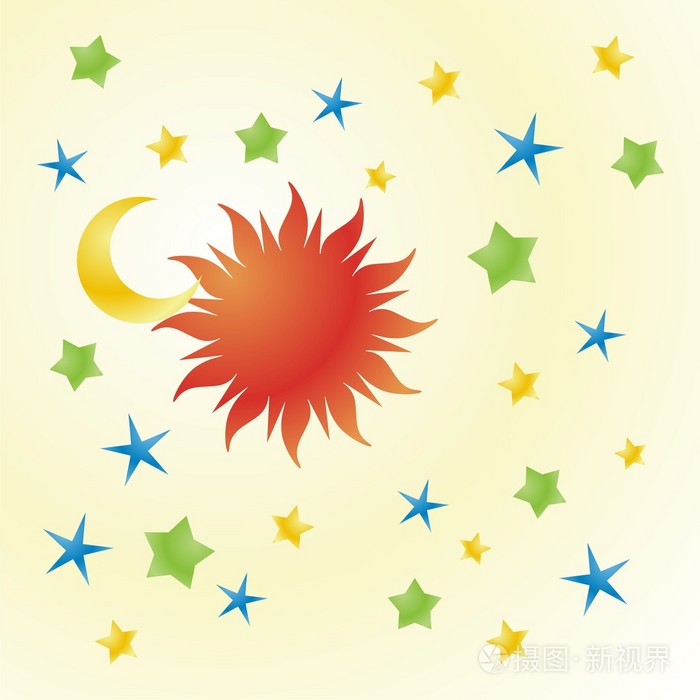 太阳月亮和星星