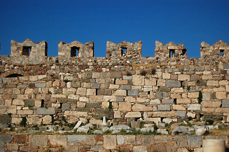 卡斯尔城堡城墙
