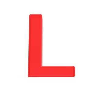 红色字母 l