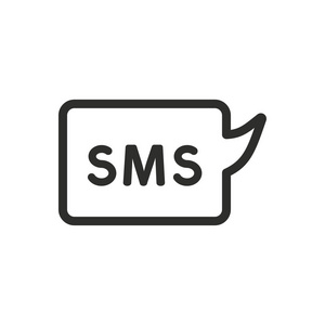 Sms 矢量图标