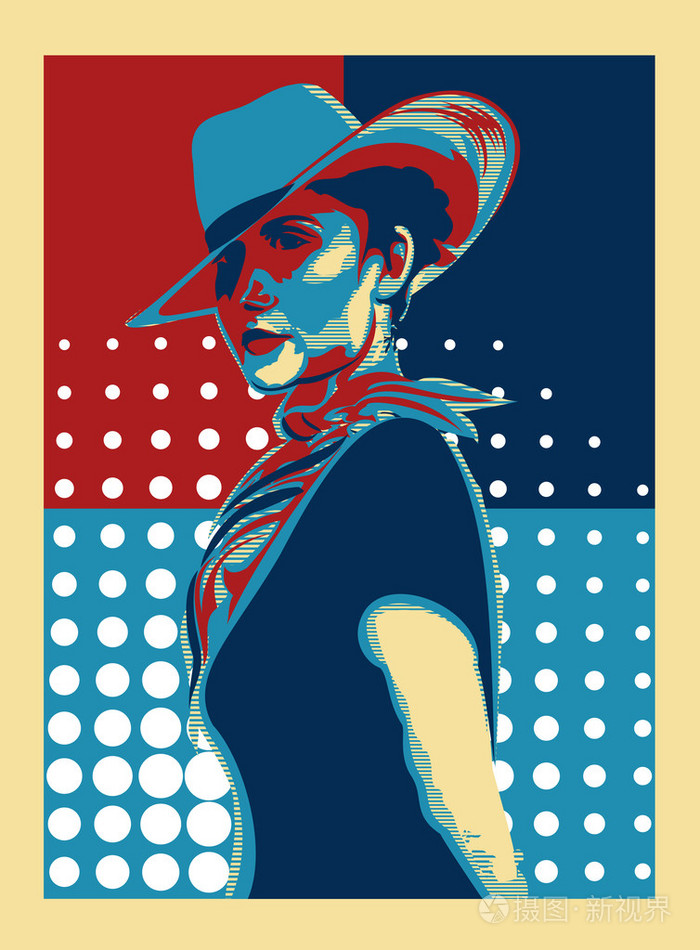 海报招贴公告招贴画张贴者古语急行的人匆忙赶路的人