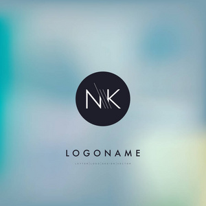 字母 N  K 公司标志