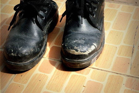 皮鞋工作图片