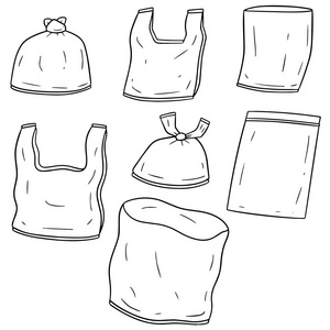 塑料袋图标图片-塑料袋图标素材-塑料袋图标插画-摄图新视界