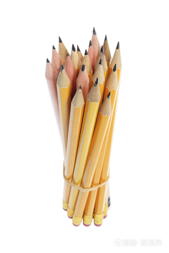 捆绑的铅笔
