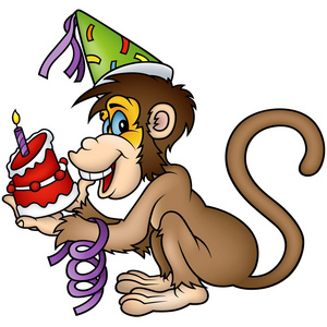 猴子生日快乐
