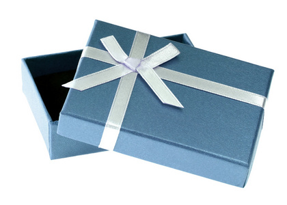 蓝色礼品盒