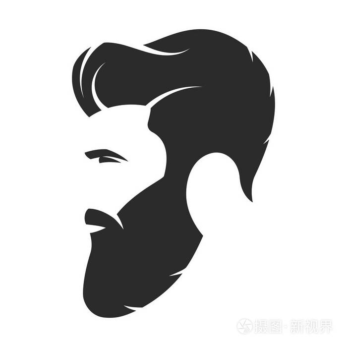 大胡子,时髦样式.时尚剪影,阿凡达,会徽