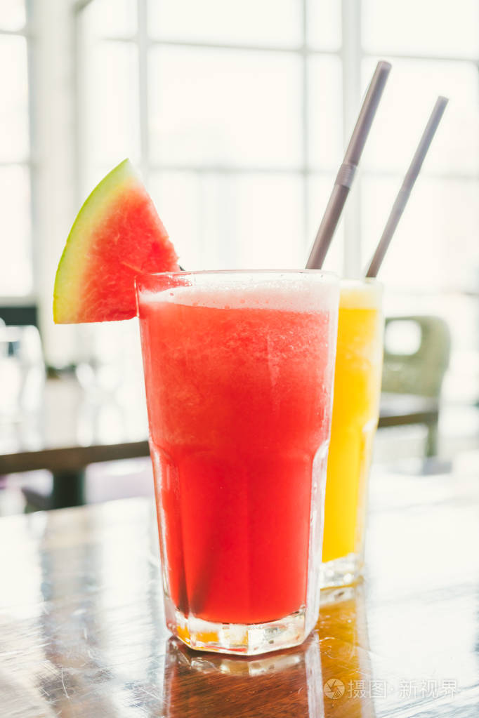冰镇的西瓜汁
