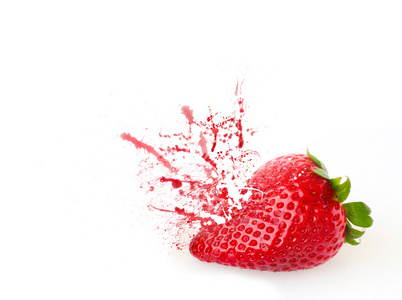 砸碎草莓