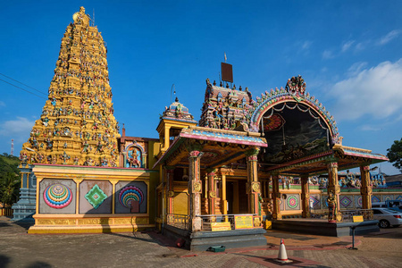 印度教寺庙斯里兰卡 Muthumariamman Thevasthanam
