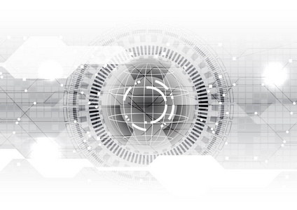 矢量背景抽象技术通信数据科学