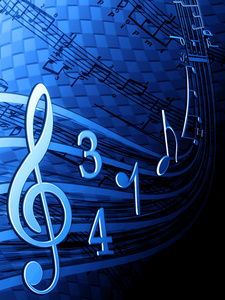 音符唱歌作曲图片