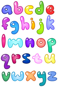 泡泡字体设计图片