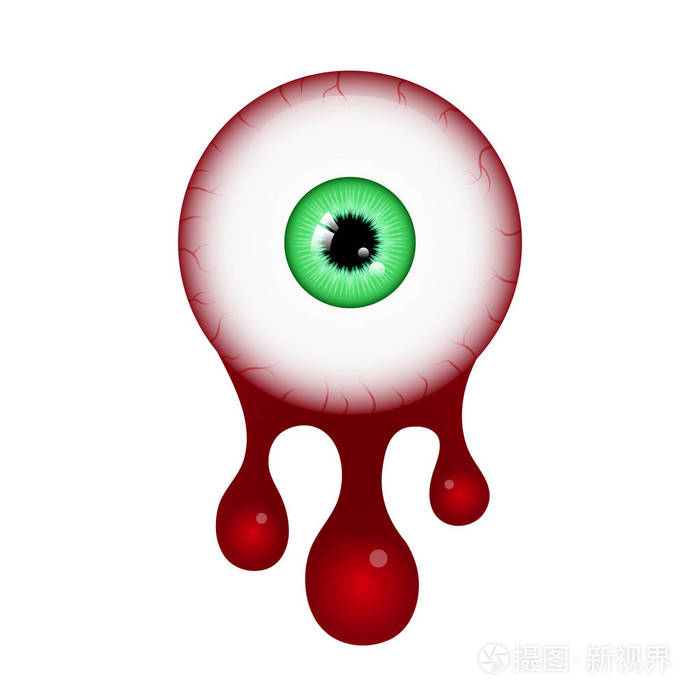 万圣节血眼球
