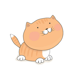 猫的卡通人物照片