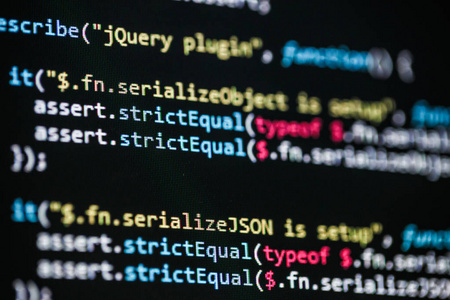 软件开发人员的编程代码
