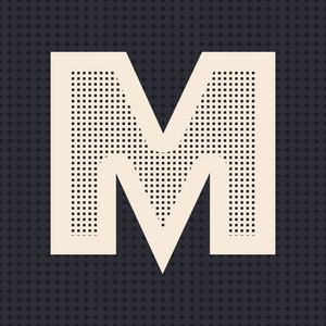 字母 M 标志图标设计