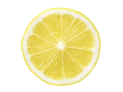 柠檬隔离图片