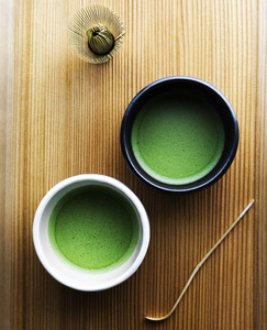 传统日本抹绿茶