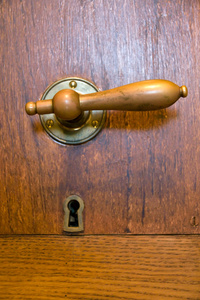 旧的门把手照片