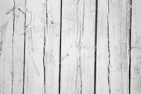 风化白色彩绘木材的背景