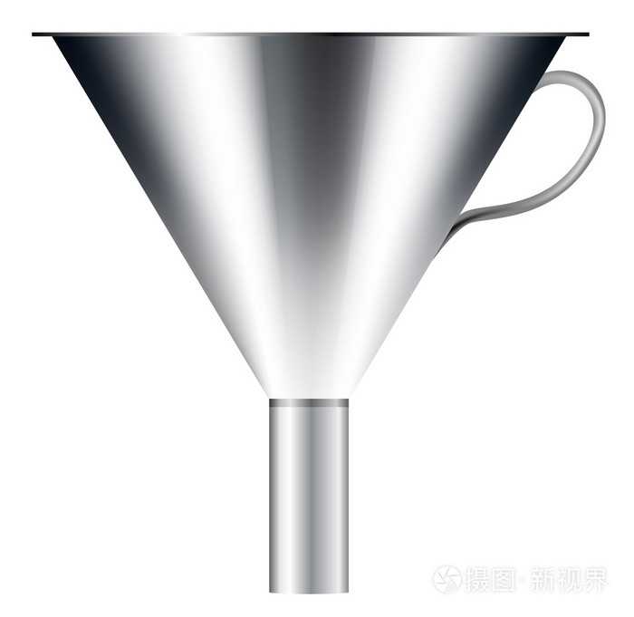 漏斗(轮船,火车等的)烟囱 漏斗状物 [矿]通风井