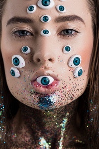 第三只眼着色图片