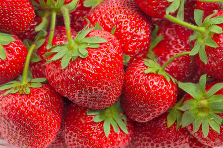 草莓果实特写的背景