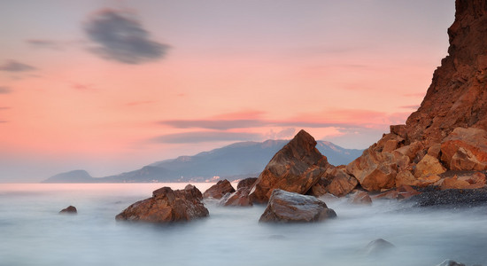 海上海岸早晨