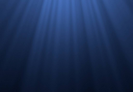 蓝色的水下表面和涟漪，在加勒比海的自然场景