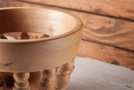 木制装饰壶，创意菜