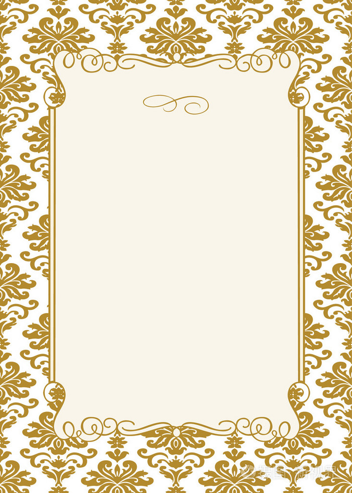 装饰框架和图案