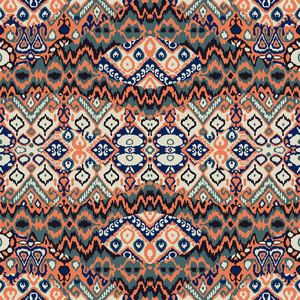 民族波西米亚花纹图案.之字形几何复古求同照片