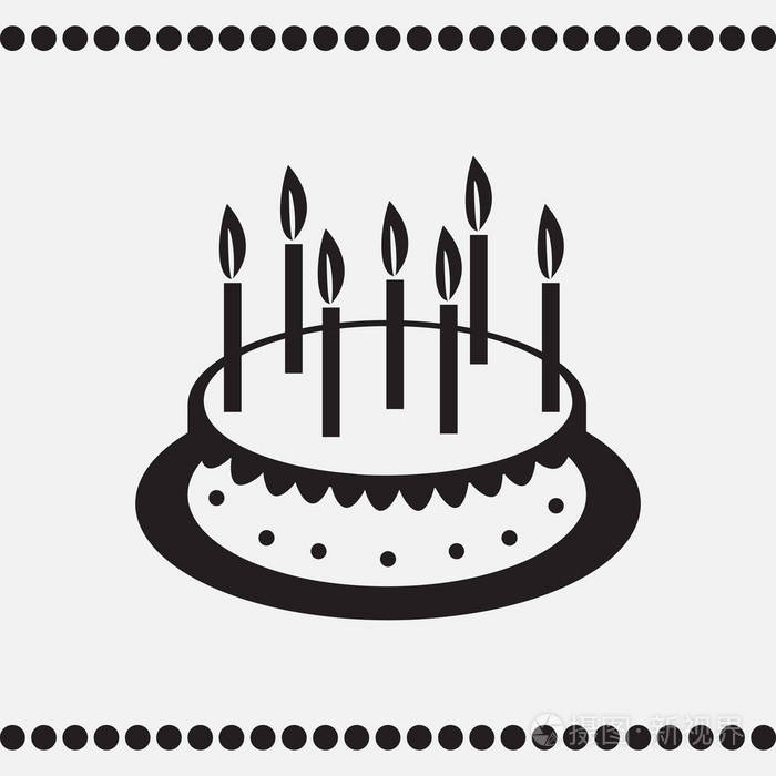 生日蛋糕web图标