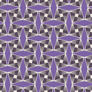 无缝的抽象矢量图.条纹格子的花纹图案插画