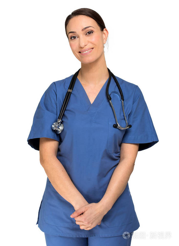 迷人的年轻护士照片-正版商用图片01d84e-摄图新视界