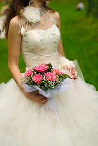 新娘投掷花束