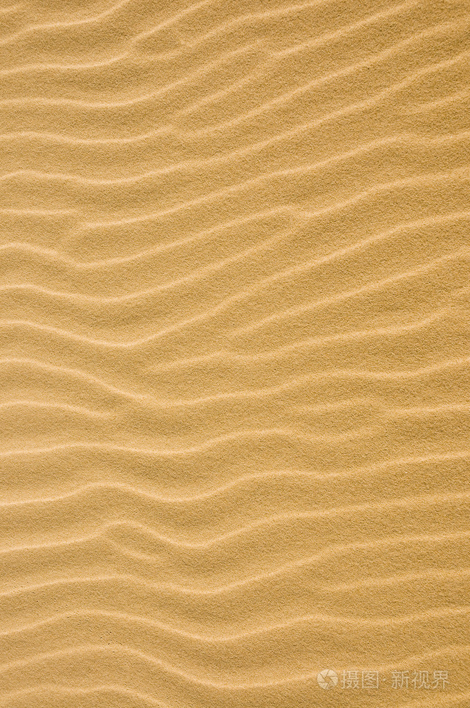 起波纹的沙子