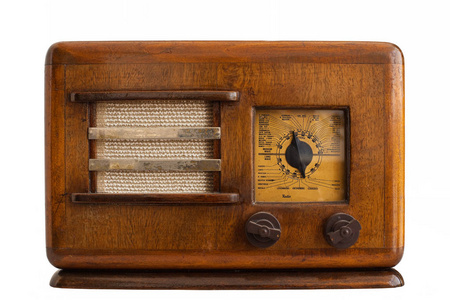 扬声器 无线电接收机 棕色 接收器 历史 古董 无线电波
