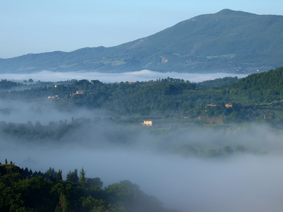 早晨在托斯卡纳图片