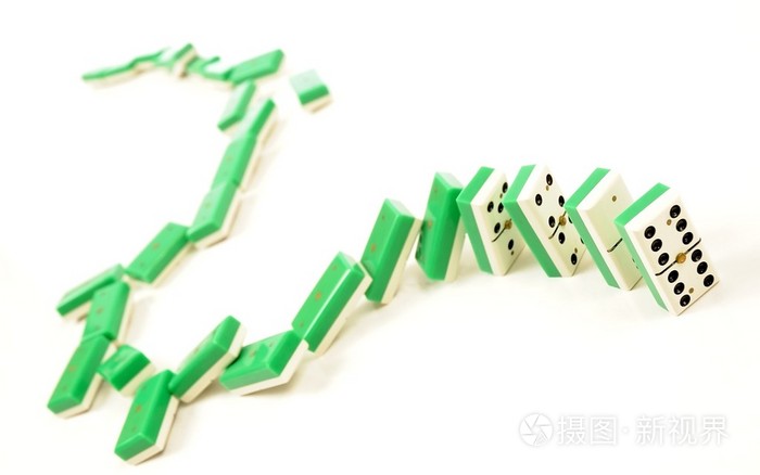 多米诺骨牌骨牌效应化妆斗篷面具