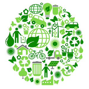 绿色生态圈子照片