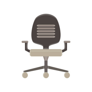 企业招聘椅子孤立的椅子办公图标矢量图家具企业照片