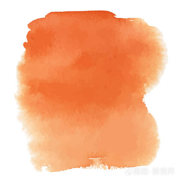 橙色水彩梯度矢量背景插画-正版商用图片01ewy5-摄图新视界